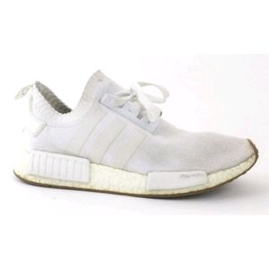 Adidas NMD R1 Gum Pack White Primeknit Size 9